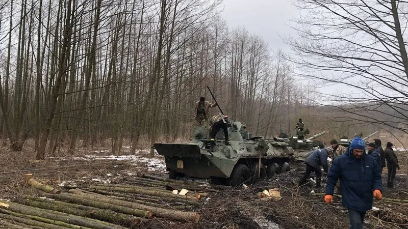 Evoluții militare în Ucraina Foto: Twitter