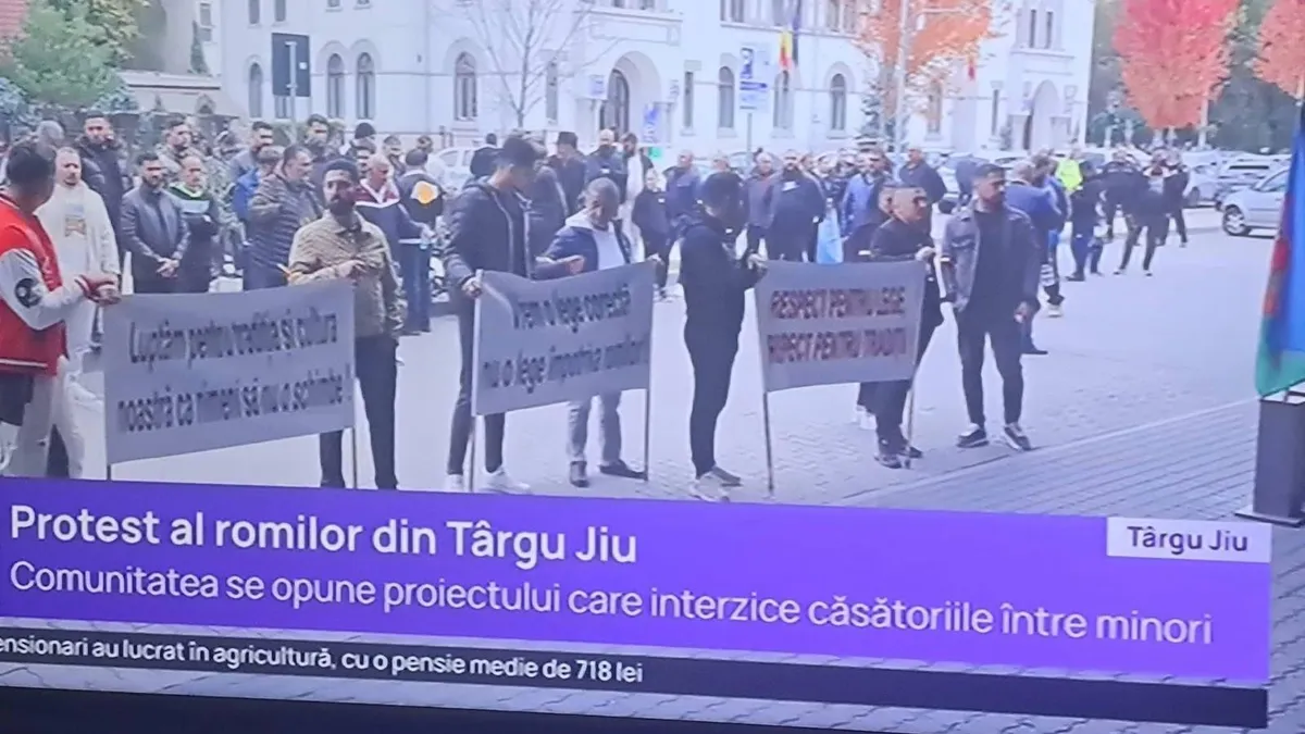Interzicerea căsătoriilor minorilor iscă proteste (sursa: Facebook/Diana Buzoianu)