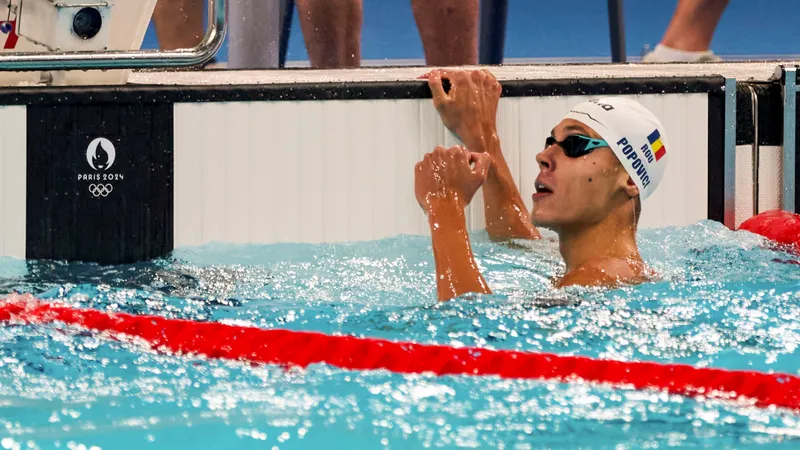 David Popovici, aur olimpic 200 m (sursa: Inquam Photos/Colette Rochefort)