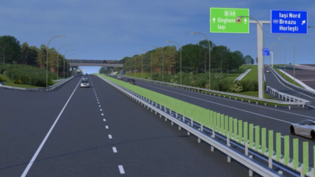 Segmentul Târgu Frumos–Lețcani, A8, în licitație (sursa: ziaruldeiasi.ro)