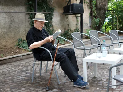 Victor Rebengiuc se autodenunță: a donat 25.000 de lei pentru campania lui Nicușor Dan Foto: Facebook Florin Ghioca