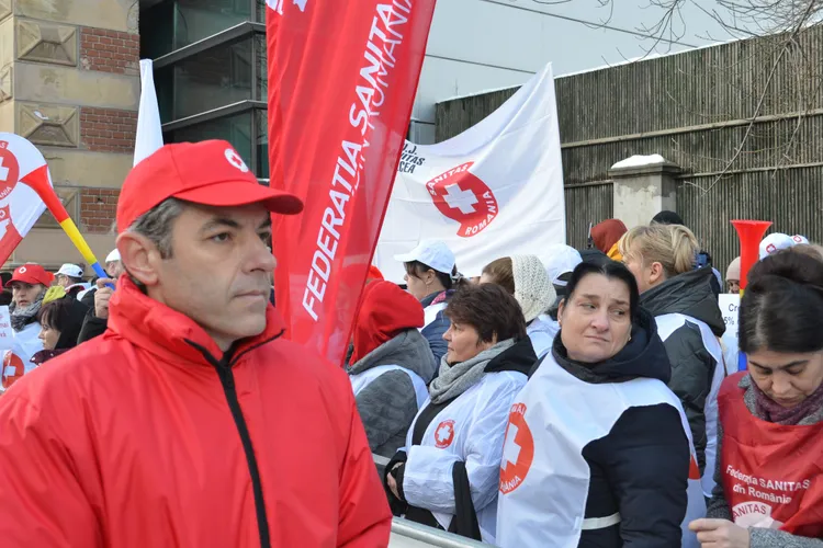 Personalul medical nu are salariile asigurate (sursa: Facebook/Federatia Sanitas din Romania)