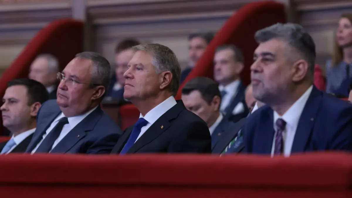 Prăbușirea coaliției PSD-PNL-UDMR după doar patru luni cu guvernul Ciolacu II Foto: Inquam/George Calin