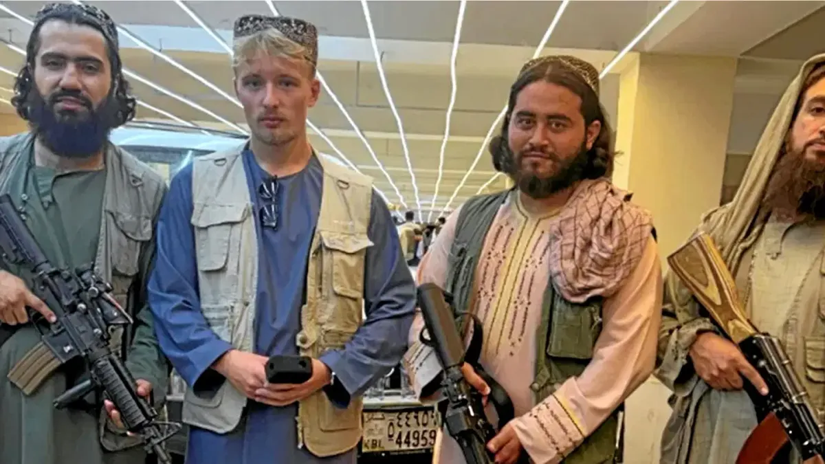 Influenceri occidentali acuzați de propagandă pro-talibană (sursa: Instagram/teabropartyyy)