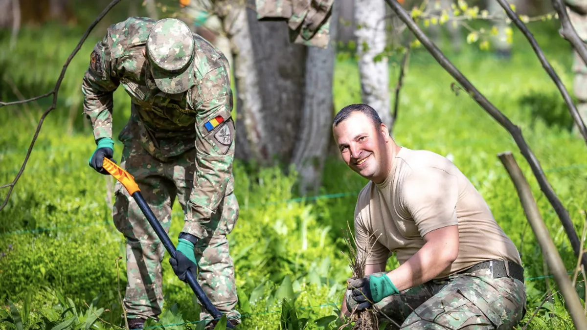 Armata obligatorie în România, o catastrofă (sursa: Facebook/MApN)