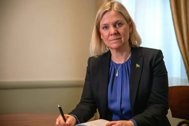 Suedia încă un pas spre NATO (sursa: Facebook/Magdalena Andersson)