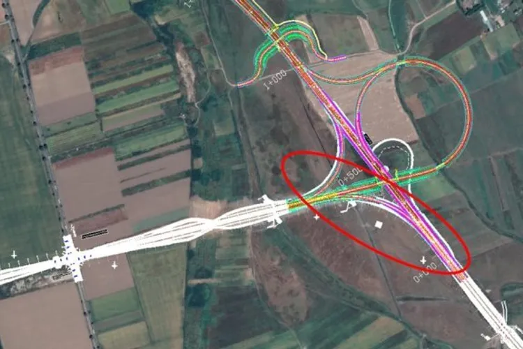 Autostrada A7 demolează parțial centura Bacăului (sursa: ziaruldeiasi.ro)