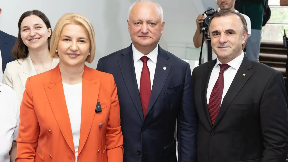 Alegeri în Moldova, bloc prorus înregistrat (sursa: agora.md)