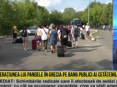 Pandele își fidelizează subordonații ducându-i o săptămână în Grecia Foto: captură video RTV