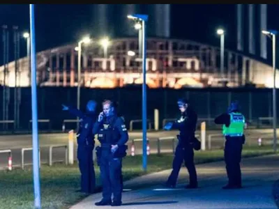 Dronele suspecte de pe aeroportul Copenhaga (sursa: X/Pisklauren)