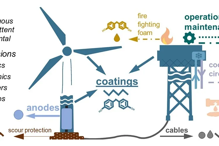 Impactul parcurilor eoliene offshore asupra mediului (sursa: bsh.de)