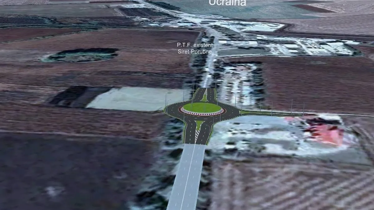 Conexiune strategică România–Ucraina, finanțare SAFE (sursa: Facebook/Compania Nationala de Administrare a Infrastructurii Rutiere)