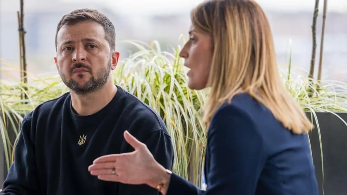 Metsola sprijină livrarea rachetelor Taurus, Ucrainei (sursa: Facebook/Roberta Metsola)