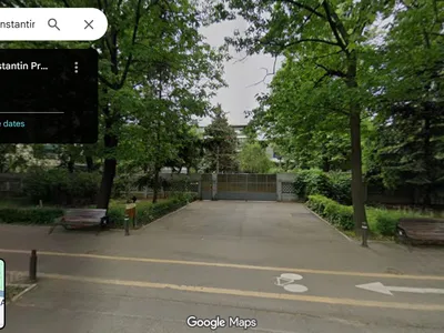 Ce reședință oficială ar putea să-i dea Guvernul lui Savonea: un apartament uriaș, cu curte imensă Foto: Captură Google Maps