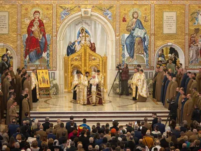 Corul Patriarhiei cântă versurile legionarului Radu Gyr (sursa: basilica.ro)