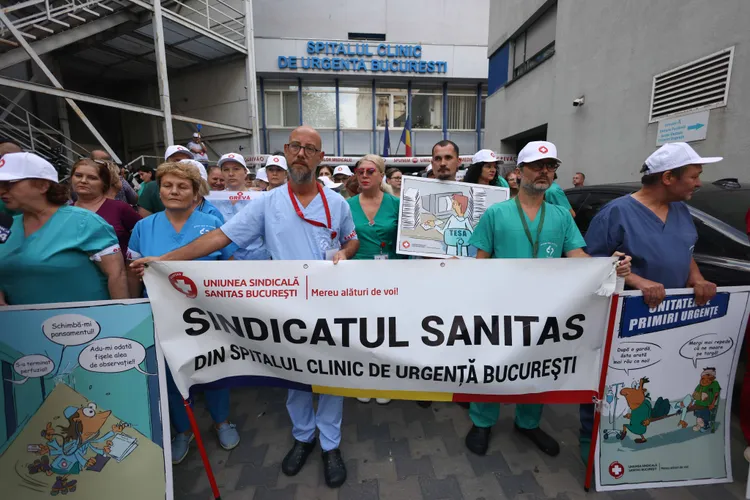 Greva Sanitas, încurajată de PSD, se îndreaptă spre un eșec: participare slabă, impact public redus. Sindicaliștii vor să facă un miting