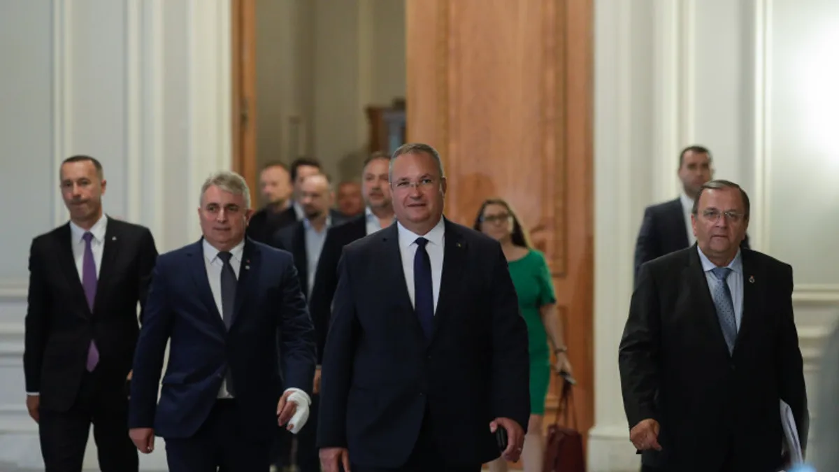 Liderii PNL discută cum să paseze pe guvernul Ciolacu vina Foto: Inquam/George Calin