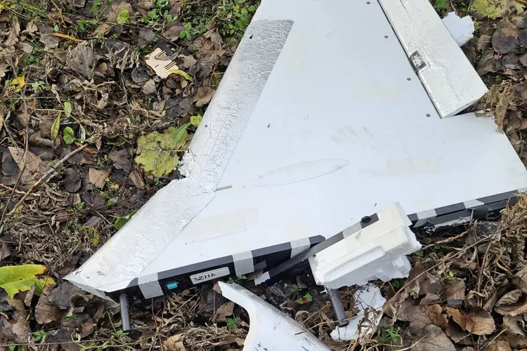 Dornă prăbușită într-o gospodărie din Puiești (sursa: Facebook/TV TOTAL Vaslui)