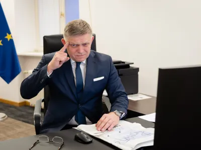 Premierul slovac împușcat, în stare critică (sursa: Facebook/Robert Fico)