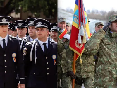 Creșterea vârstei de pensionare în MApN și MAI (sursa: Facebook/Poliția Română, MApN)