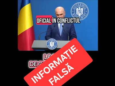 Intrarea României în război, știre falsă (sursa: Facebook/Ministerul Afacerilor Interne, Romania)