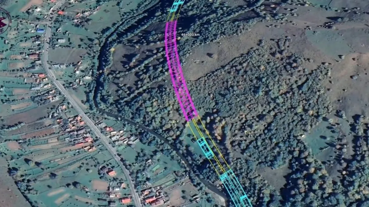 Autostrada A8 va trece munții în 2027 (sursa: ziaruldeiasi.ro)