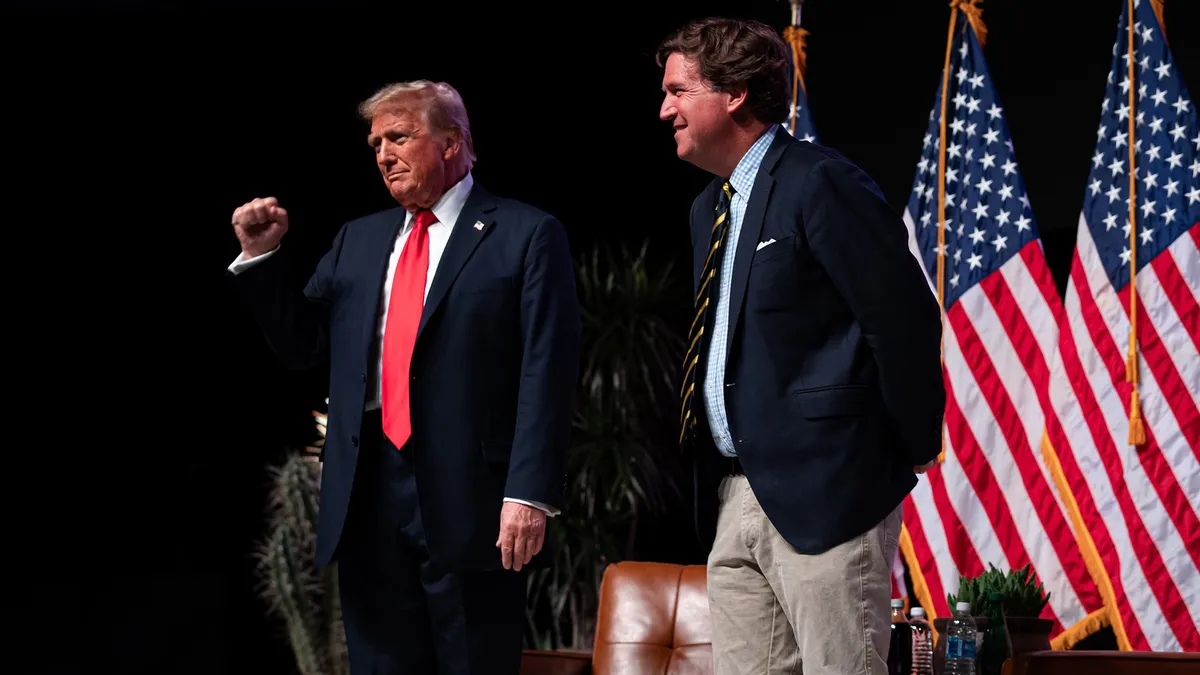 Tucker Carlson a fost atacat de demoni (sursa: Facebook/Tucker Carlson)