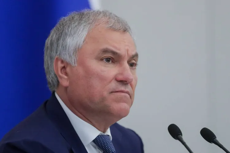 Vizita vicepreședintelui parlamentului slovac, la Moscova. În imagine, Viaceslav Volodin, președintele Dumei de Stat (sursa: duma.gov.ru)