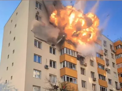 Explozia din Rahova, versiunea grafică (sursa: Observator)