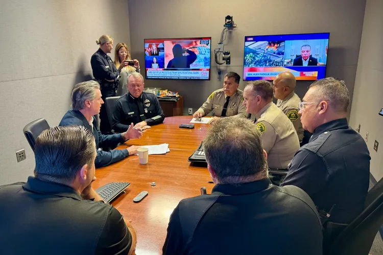 California intentează proces împotriva lui Trump (sursa: X/Governor Gavin Newsom)