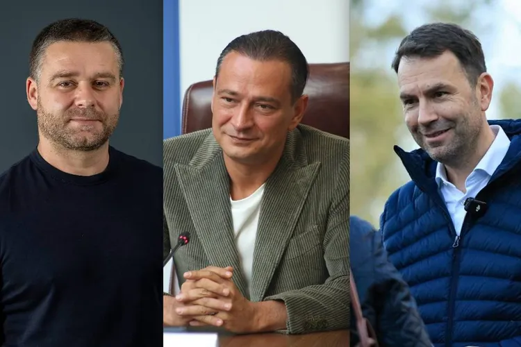 Favoriții în cursa pentru Primăria Capitalei (sursa: Facebook/Ciprian Ciucu, Daniel Băluță, Cătălin Drulă)