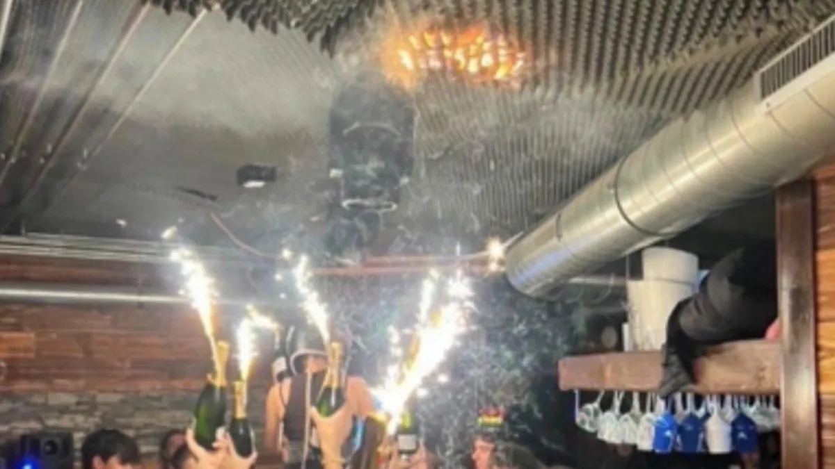 Incendiul din Crans-Montana, un român dispărut (sursa: X/Tony Truant)