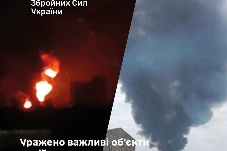 Ucraina atacă uzina de gaze din Orenburg (sursa: Facebook/General Staff of the Armed Forces of Ukraine)
