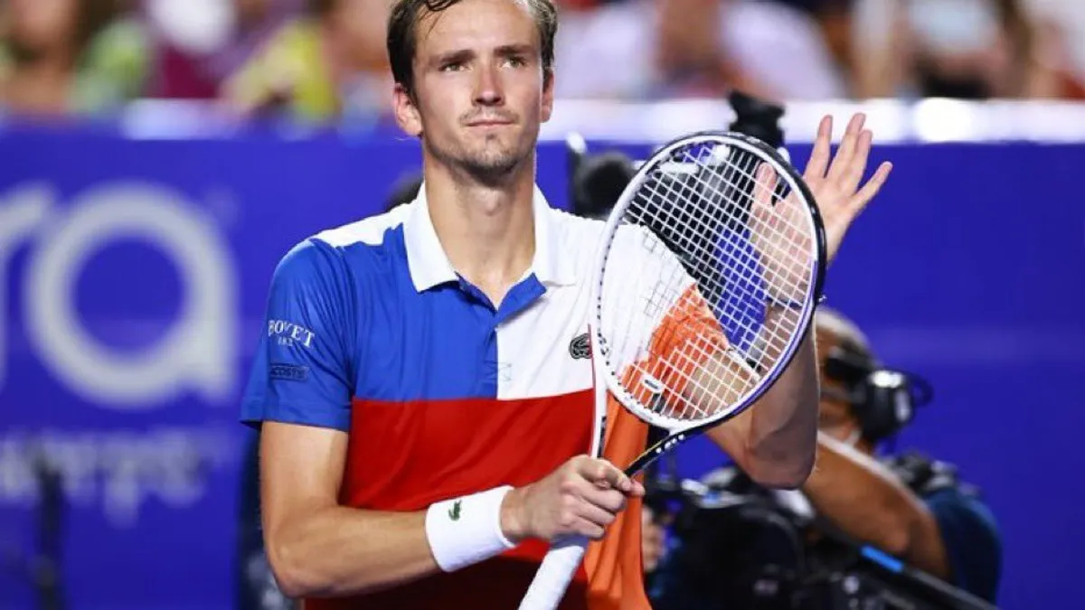 Medvedev ar putea fi interzis la Wimbledon Foto: Twitter Medvedev 