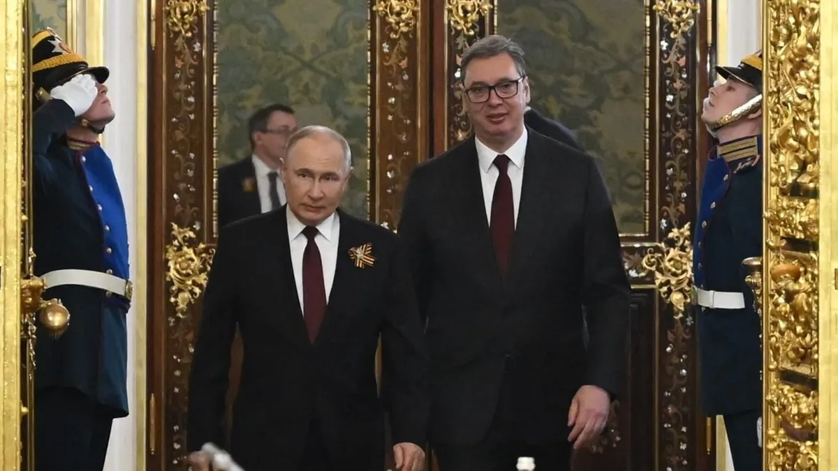 Președintele sârb cere Rusiei gaze ieftine (sursa: Facebook/Aleksandar Vučić)