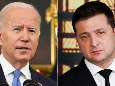 Contre între Biden și Zelensky pe teme de securitate (sursă: Facebook/CNN)