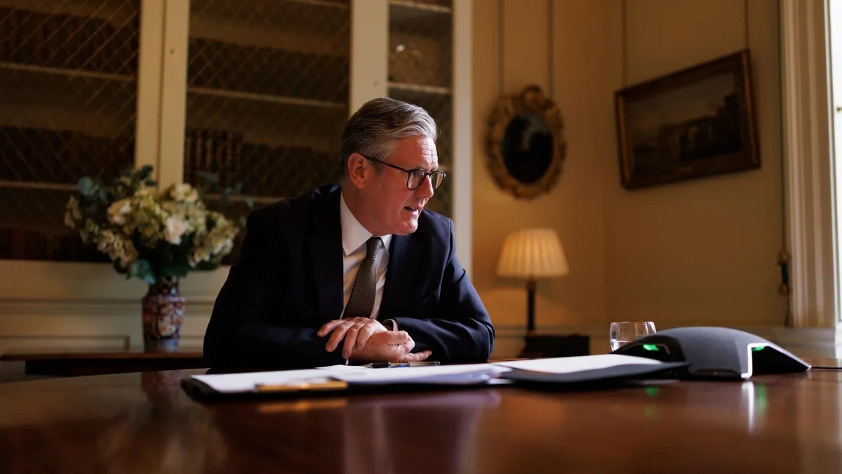 Atacurile din Marea Britanie, român arestat (sursa: Facebook/Keir Starmer)