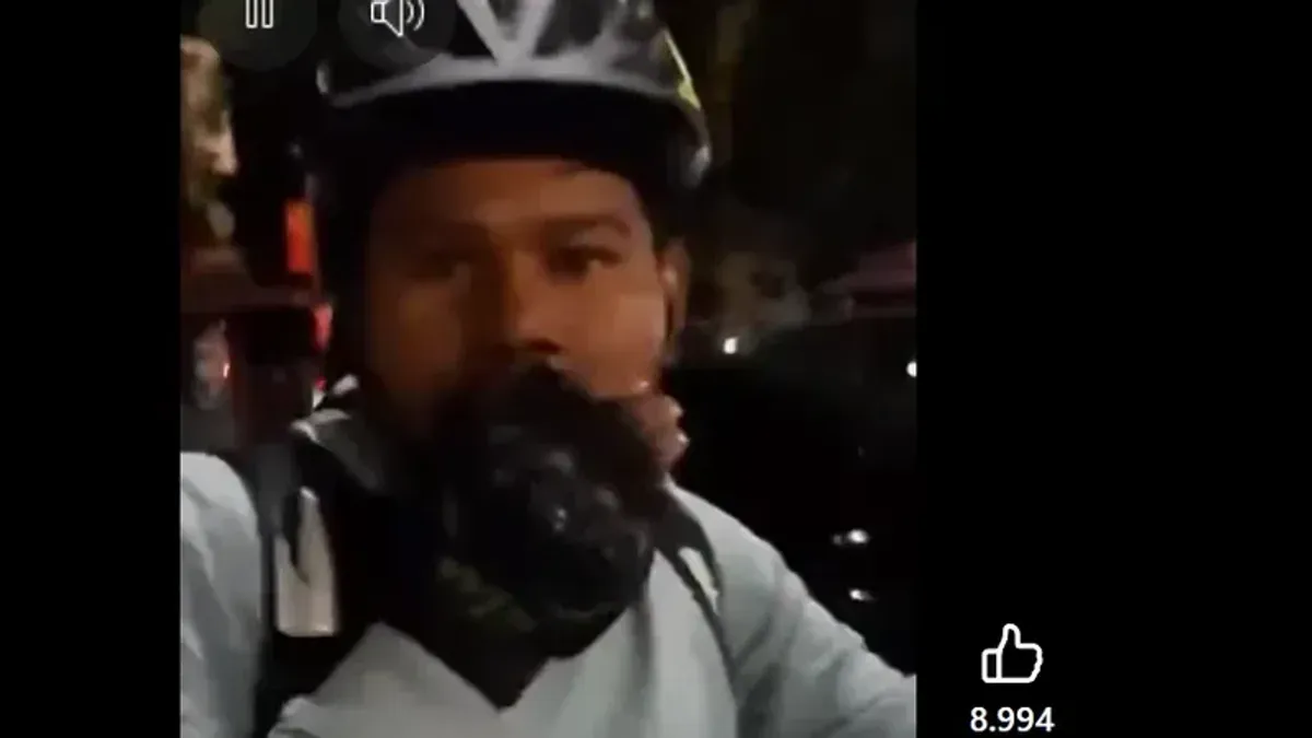 Agresorul livratorului din Bangladesh, arestat preventiv (sursa: Facebook/Marian Godină)