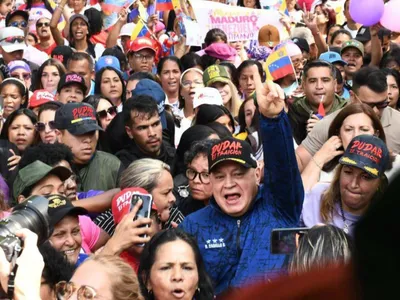 SUA își avertizează cetățenii să părăsească Venezuela (sursa: Facebook/Partido Socialista Unido de Venezuela)