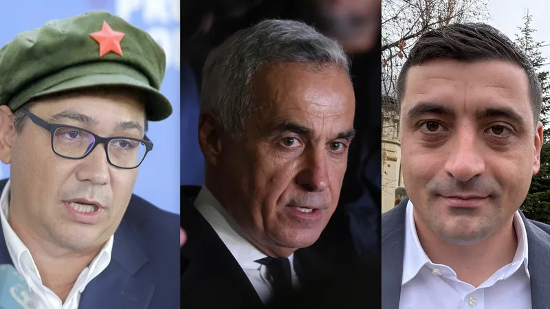 Se declară fanii lui Trump: Georgescu, Simion, Ponta (sursa: Pro România, Inquam Photos/George Călin, Facebook/George Simion) 