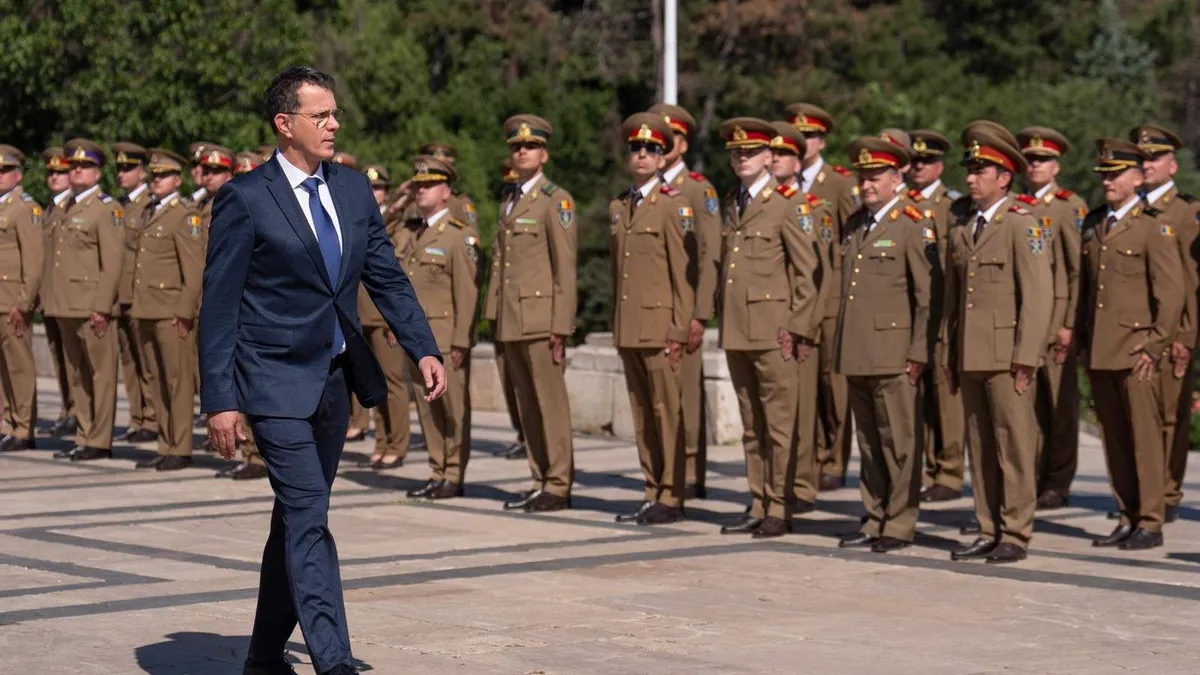 Reforma pensiilor militare va fi amânată (sursa: Facebook/Ionuț Moșteanu)