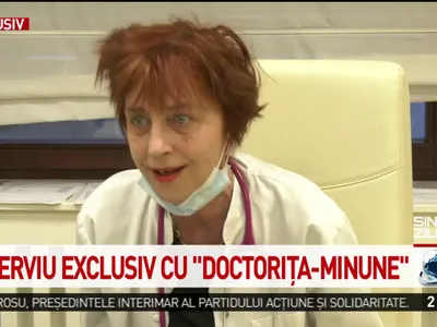 Afacerile medicului Flavia Groșan au explodat în pandemie, când Antena 3 îi făcea reclamă Foto: Captură video