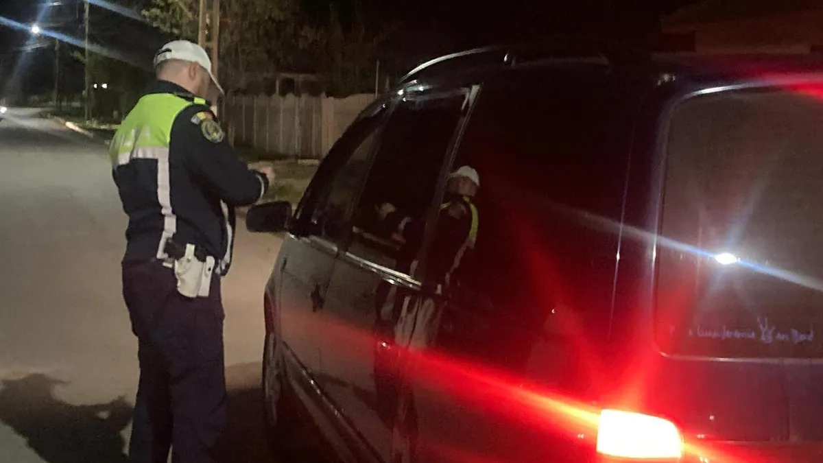 Polițistă, drogată la volan, este anchetată (sursa: Facebook/Poliția Română)