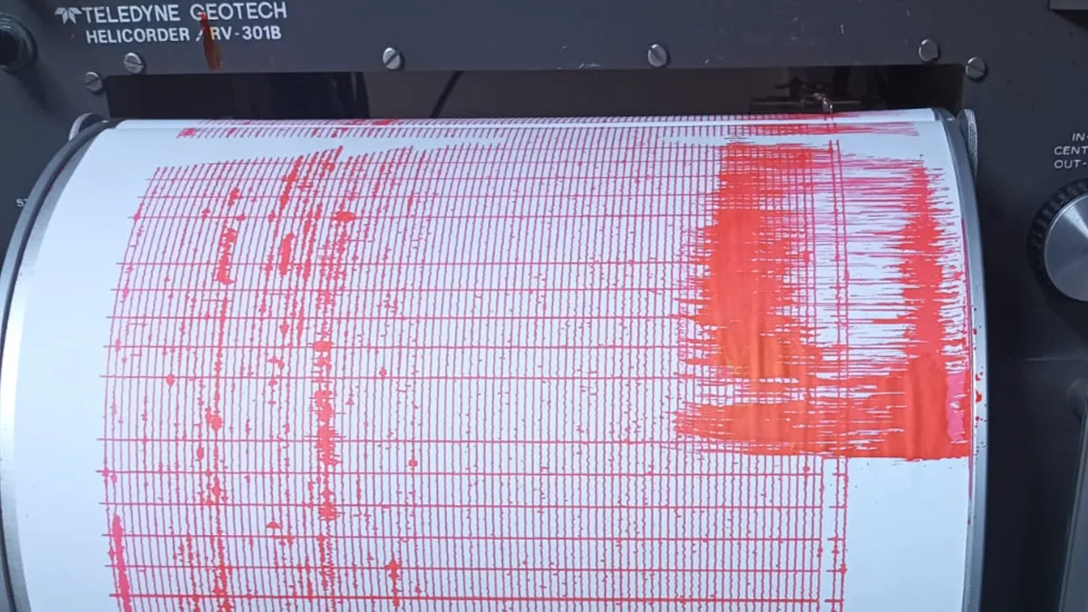 Cutremure Kamchatka, Turcia - risc seismic, România (sursa: Facebook/Institutul Național de Cercetare-Dezvoltare pentru Fizica Pământului)