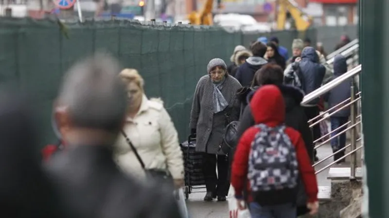 Tinerii români, mai puțini decât bătrânii (sursa: ziaruldeiasi.ro)