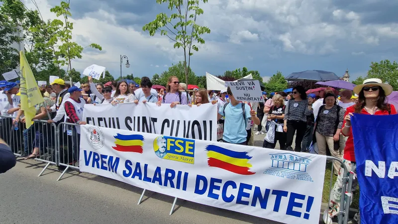 Sindicatele din Educație anunță că greva continuă Foto: Facebook