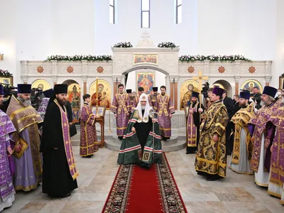 Patriarhul Chiril al Moscovei: Rusia nu a atacat niciodată pe nimeni, doar și-a apărat granițele Foto: Orthodox Times