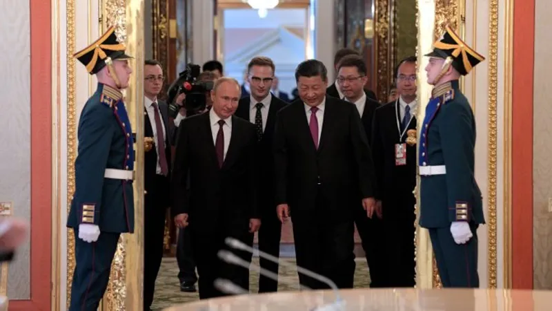 Xi Jinping nu este gata să-l copieze pe Putin Foto: Krelin.ru