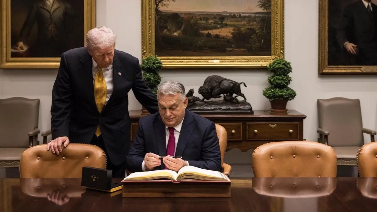 Trump neagă ajutorul financiar pentru Orbán (sursa: Facebook/Orbán Viktor)