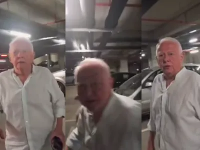 Hrebenciuc înjură și sare la bătaie (sursa: Facebook/Ceausescu Marian)